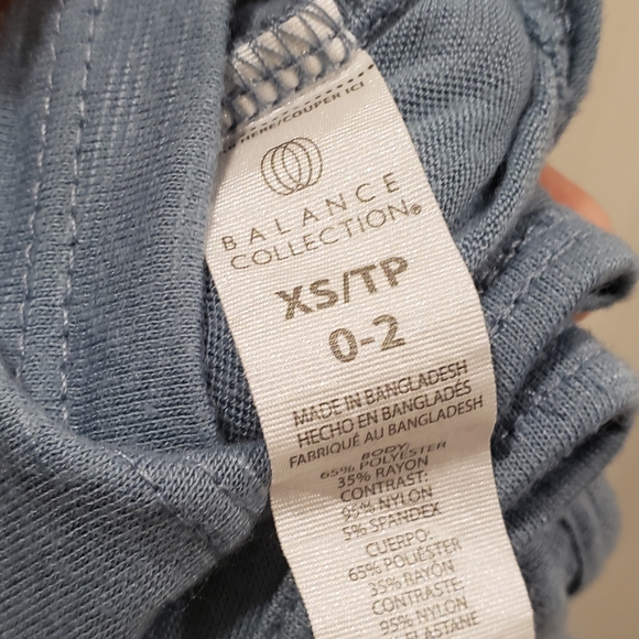 BALANCE blue reversible tank top - XS - Picture 3 of 3